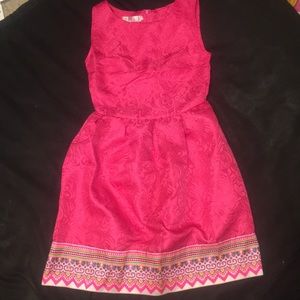 Little hot Pink asian dress